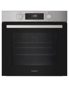 Hotpoint HOM258HXUK Built In Hydrolytic Cleaning Single Oven in Stainless Steel A+ Rated