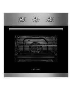 Statesman BSF160SS Built-In Electric Single Oven Stainless Steel 70L A Rated
