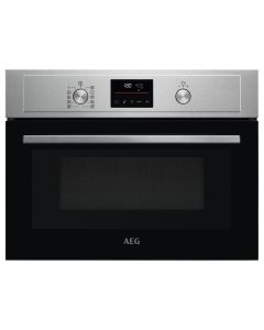 AEG KMX365060M Integrated Combi Microwave Oven in Stainless Steel