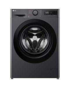 LG F4Y510GBLN1 10kg 1400 Spin, Steam™ Washing Machine, Slate Grey A Rated
