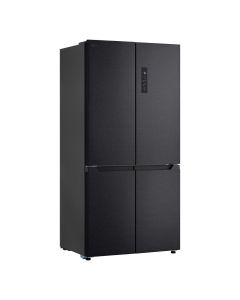 LG GMM42ABBEH 191cm 600L Tall American Style Fridge Freezer Matte Black