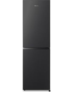 Hisense RB327N4ABD 182cm High 50/50 Frost Free Fridge Freezer in Black 55cm Wide