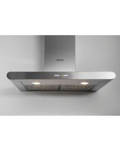 Hotpoint PHC77FLBIX 70cm Chimney Cooker Hood Stainless Steel B Rated