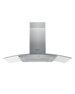 Hotpoint PHGC94FLMX 90cm Chimney Cooker Hood Stainless Steel