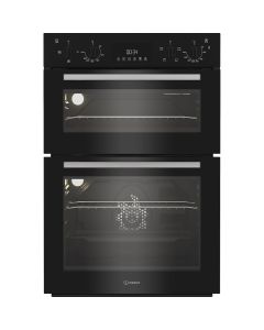 Indesit DII10DB Built In Double Oven - Black