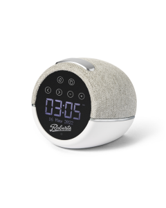 Roberts-Radio ZENPLUSWHITE DAB Clock Radio Alarm White