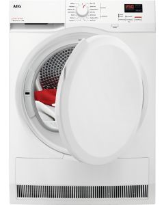 AEG TR708L0B Freestanding Heat Pump Tumble Dryer