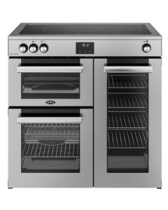 Belling BEL RCA COOKCENTRE 90EI STA Electric Induction Hob Range Cooker