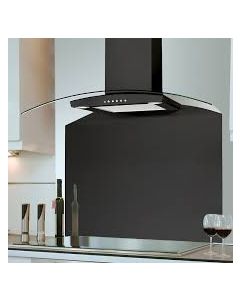 Luxair SPLASH-90-BLK Splashback