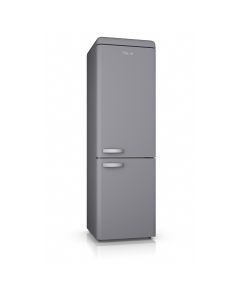 Swan SR11020GRN Freestanding Upright Manual Defrost Fridge Freezer