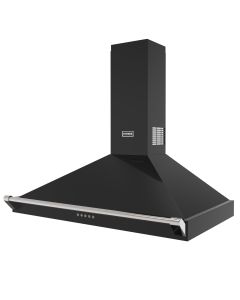 Stoves ST RICHMOND CHIM 100PYR BLK Chimney Hood