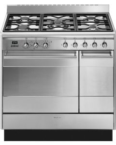 Smeg SUK92MX9-1 Dual Fuel Range Cooker