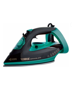 Tower T22021TL Ceraglide Elitespeed 3100W Cordless Steam Iron Black - Teal