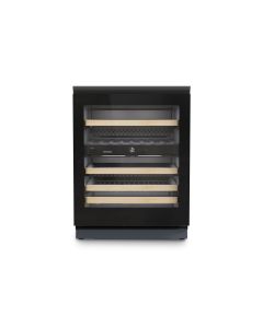 Liebherr UWGB3632 Built-In Under Wine Cooler - Black / Glass Door - F Rated