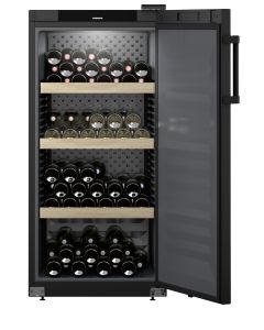 Liebherr WSBL4201 Freestanding Wine Cooler - Black D Rated