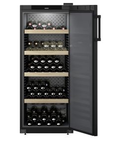 Liebherr WSBL4601 Freestanding Wine Cooler - Black E Rated