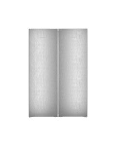 Liebherr XRFSF5225 American Style Fridge Freezer, Non-Plumbed, Silver, D Rated