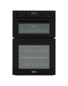 Stoves ST BI902MFCT BLK Built-In Electric Double Oven, A Rated - Black