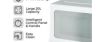 Tower T24041WHT Freestanding Microwave