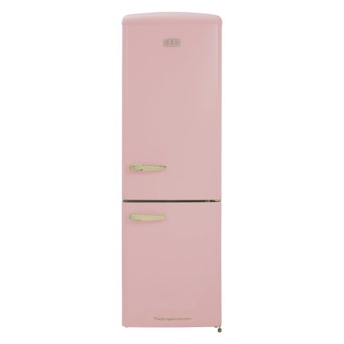 CDA FLORENCE-TEA ROSE Freestanding Upright Frost Free Fridge Freezer