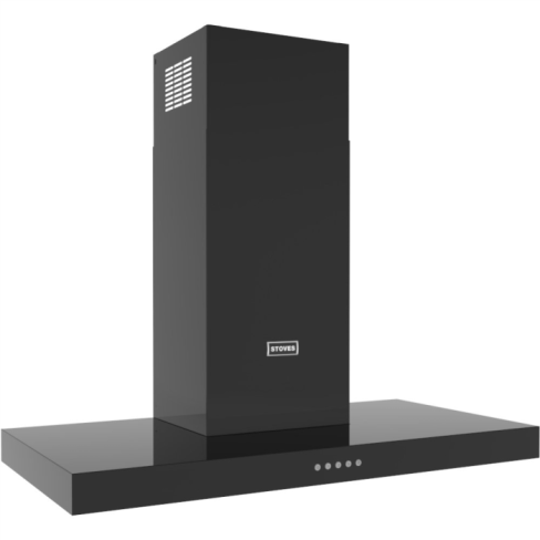 Stoves ST STERLING CHIM 90T BLK Chimney Hood
