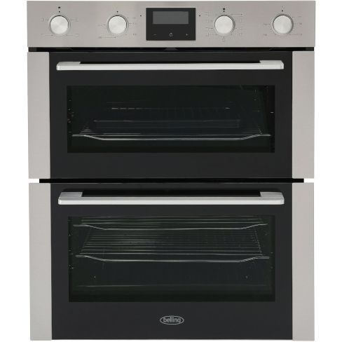 Belling BEL BI703MFC STA Built Under Double Oven