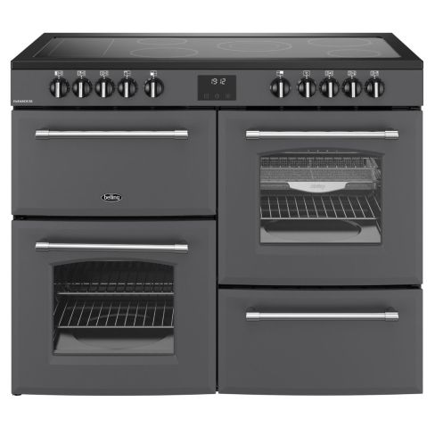 Belling BEL RCA FARMHOUSE 110E ANT Farmhouse 110cm Ceramic Range Cooker in Anthracite A Rated