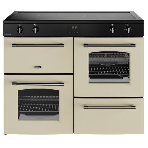 Belling BEL RCA FARMHOUSE 110EI CRM Farmhouse 110cm Induction Range Cooker in Cream A Rated