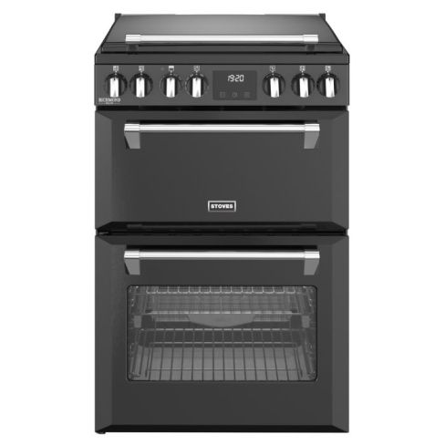 Stoves ST MRA DX RICH 60EI BLK Richmond Deluxe Freestanding 60cm Induction Cooker in Black A Rated