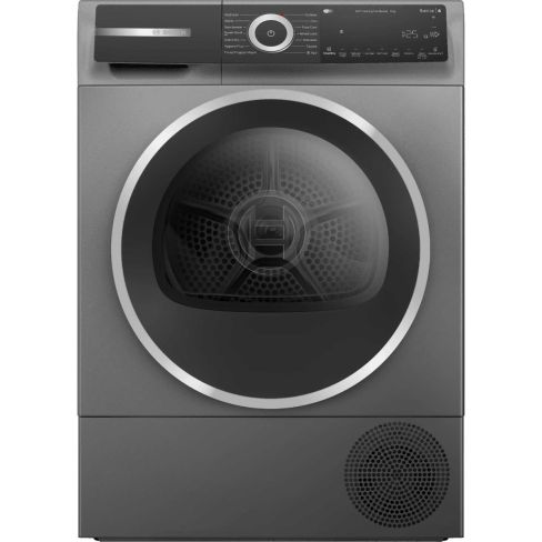 Bosch WQH246DRGB Tumble Dryer Capacity 9kg, Heat Pump dryer, Graphite A+++ Rated