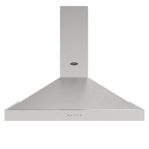 Belling BEL COOKCENTRE CHIM 110PYR STA 110cm Chimney Cooker Hood, Stainless Steel, C Rated