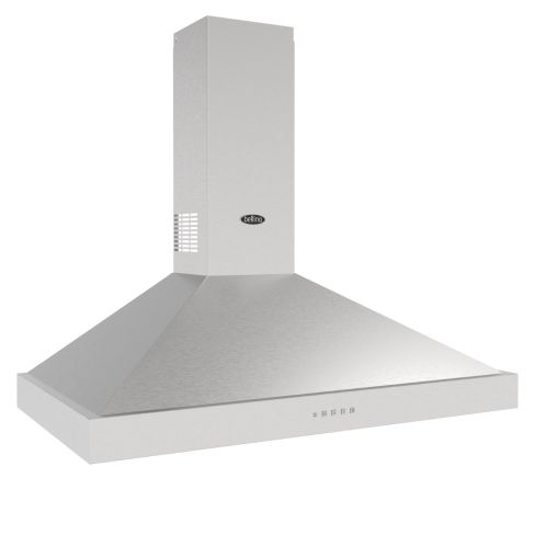 Belling BEL COOKCENTRE CHIM 90PYR STA Chimney Hood