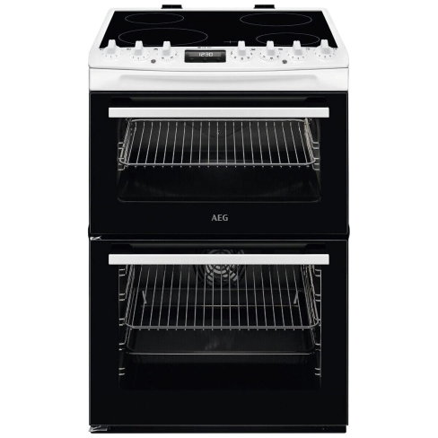 AEG CCX6740ACW Freestanding Electric Cooker