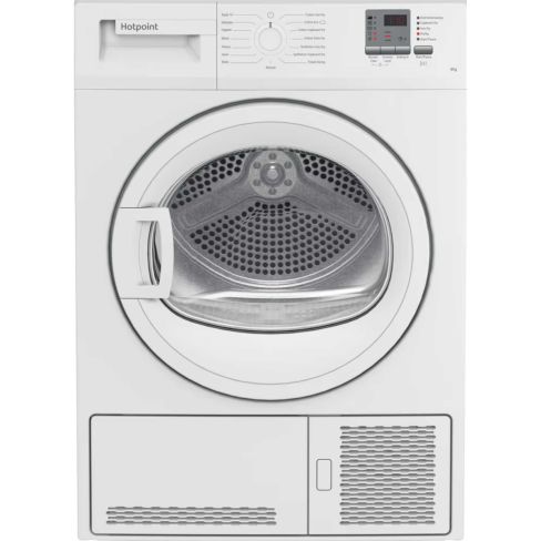 Hotpoint CHDC82WWGDUK 8KG Condenser Sensor Dryer White 15 cycles Tumble Dryer White
