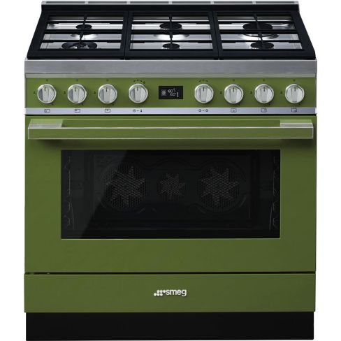 Smeg CPF9GPOG Dual Fuel Range Cooker