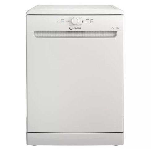 Indesit D2FHK26UK Freestanding Full Size Dishwasher with Fast&Clean in White