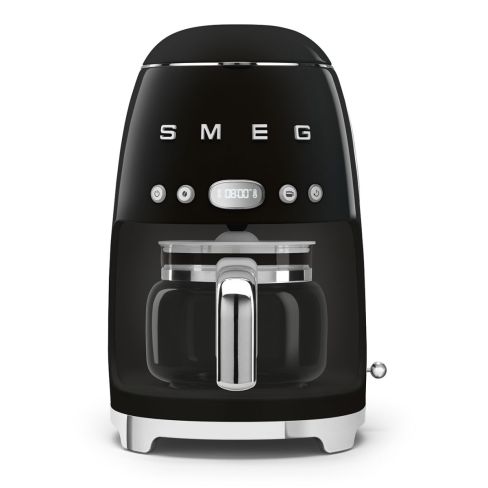 Smeg DCF02BLUK 50's Style Filter Coffee Machine - Black
