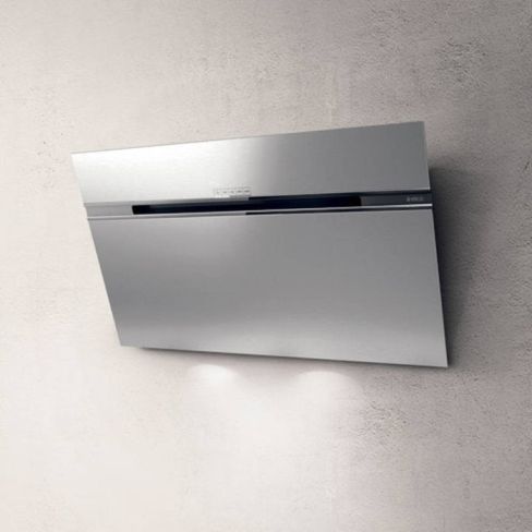 Elica ASCENT-SS-90 90Cm Ascent 90cm Angled Extractor Hood in Stainless Steel