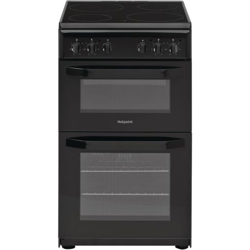 Hotpoint HD5V92KCB Oven/Cooker