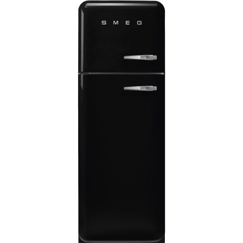 Smeg FAB30LBL6UK Static Fridge Freezer, 80/20, Black, C Rated