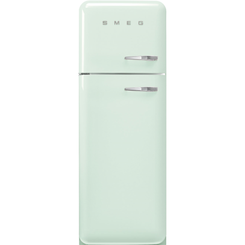 Smeg FAB30LPG6UK Static Fridge Freezer, 80/20, Pastel Green, C Rated