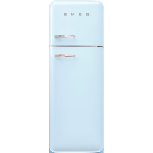 Smeg FAB30RPB6UK Static Fridge Freezer, 80/20, Pastel Blue, C Rated