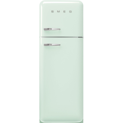 Smeg FAB30RPG6UK Static Fridge Freezer, 80/20, Pastel Green, C Rated