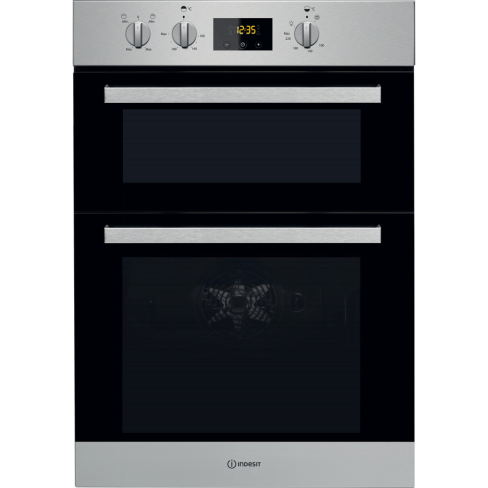 Indesit IDD6340IX Built In Double Oven
