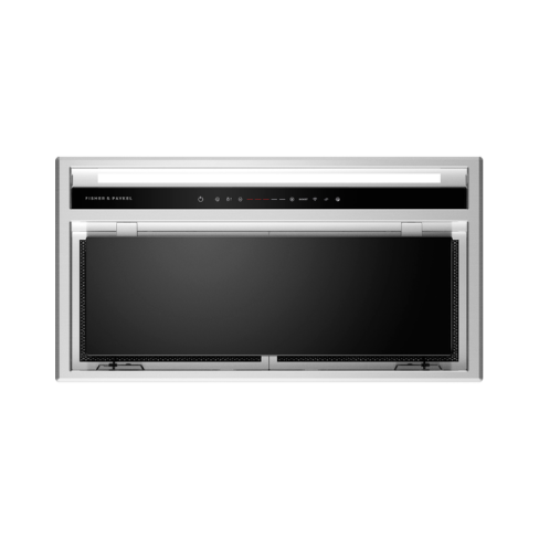 Fisher and Paykel HP60IHCB4 55cm Wide Built In Extractor Hood - Stainless Steel / Black - A Rated