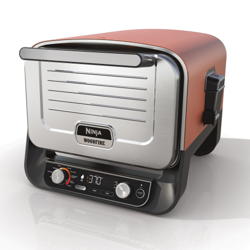 Ninja OO101UK Woodfire Electric Outdoor Oven, Artisan Pizza Maker and BBQ Smoker