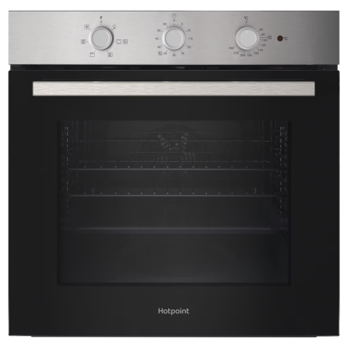 Hotpoint HO235HXUK Built-In Electric Single Oven, Stainless Steel, A Rated