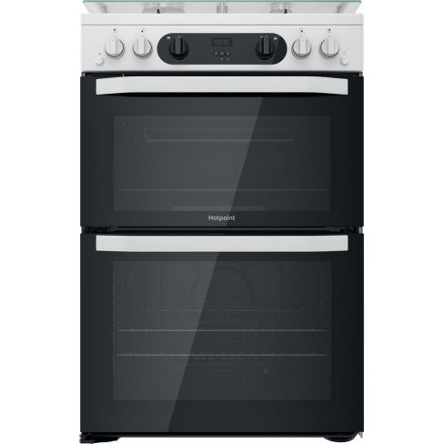 Hotpoint HDM67G0CCW Freestanding Gas Cooker