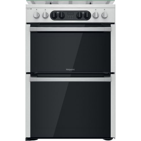 Hotpoint HDM67G8C2CXUK Freestanding Dual Fuel Cooker