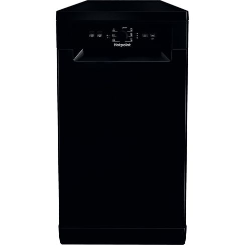Hotpoint HF9E1B19BUK Freestanding Slimline Dishwasher